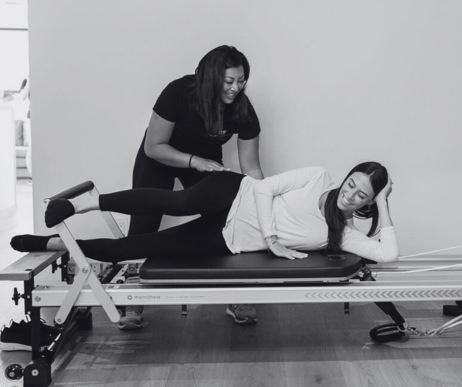 Group fitness and Private Pilates reformer session in Langley, BC